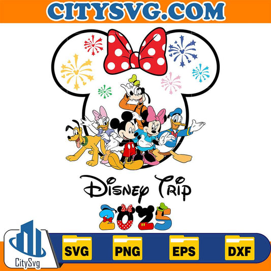 Disney-Minnie-Family-Trip-2025-Svg