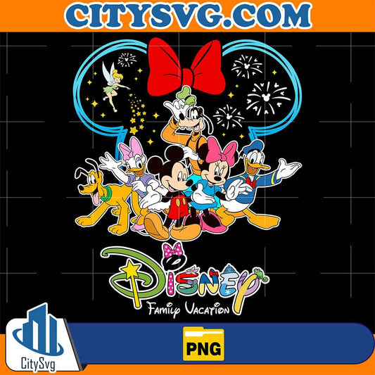 Disney-Minnie-Family-Vacation-Png