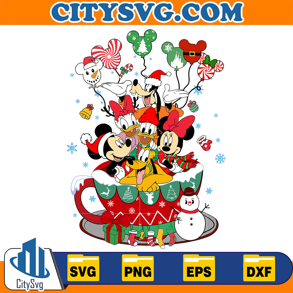 Disney-Mouse-And-Friends-Cup-Christmas-Svg