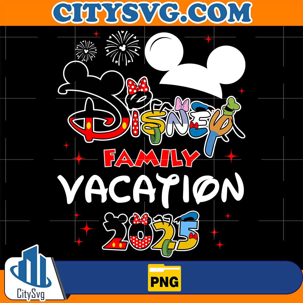 Disney-Mouse-Family-Trip-Vacation-2025-Png