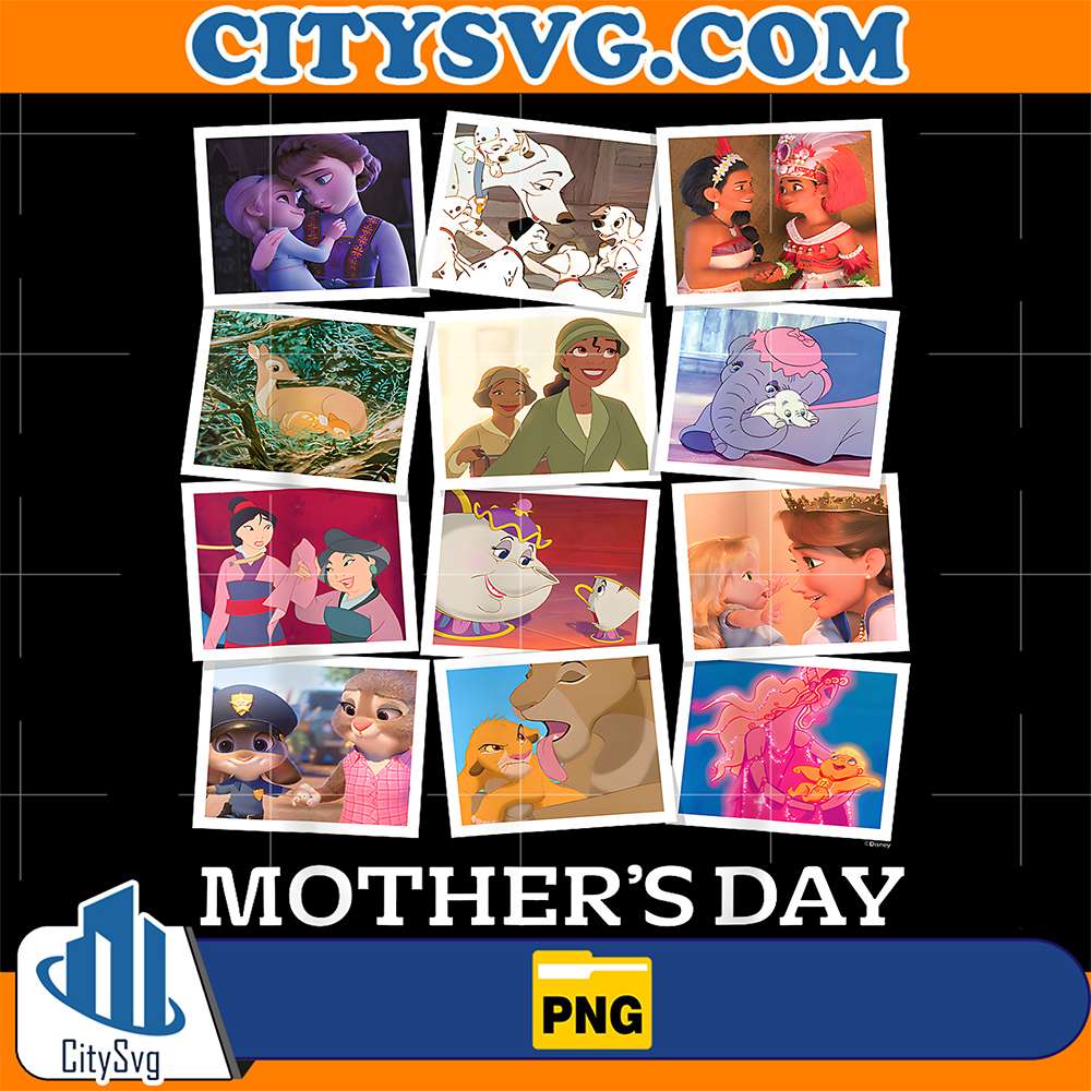 Disney-Movie-Moms-And-Kids-Mother-s-Day-Png