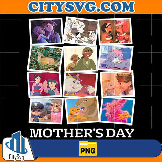 Disney-Movie-Moms-And-Kids-Mother-s-Day-Png