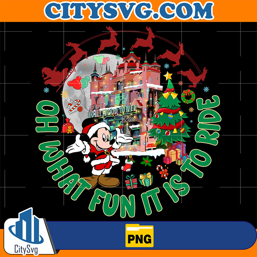 Disney-Oh-What-Fun-It-Is-To-Ride-Christmas-Png