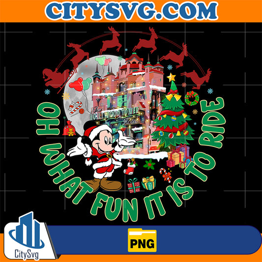 Disney-Oh-What-Fun-It-Is-To-Ride-Christmas-Png