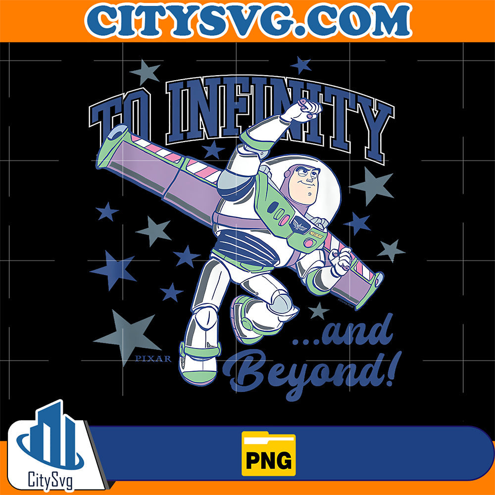 Disney-Pixar-Toy-Story-Buzz-Lightyear-To-Infinity-And-Beyond-Png