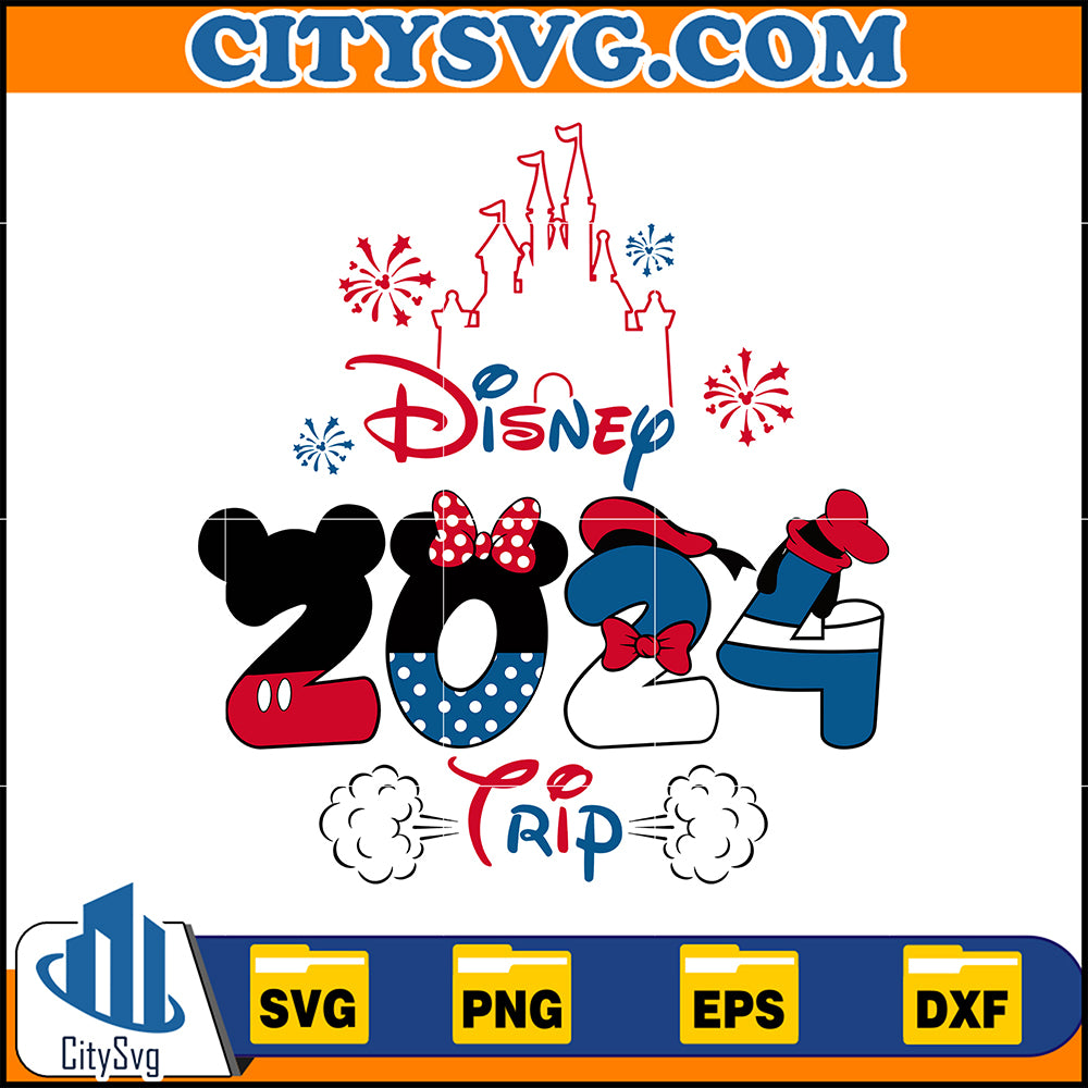 Disney2024TripSvg