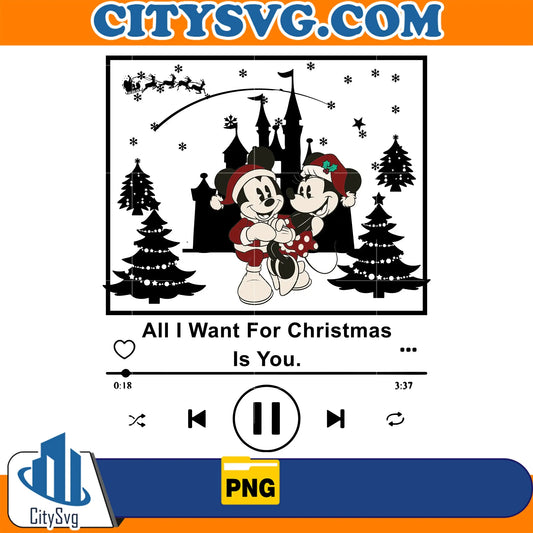 DisneyAllIWantForChristmasPng