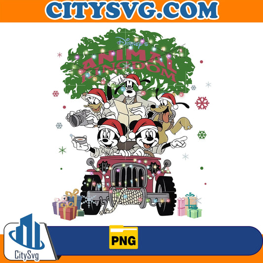 DisneyAndFriendsAnimalKingdomChristmasPng