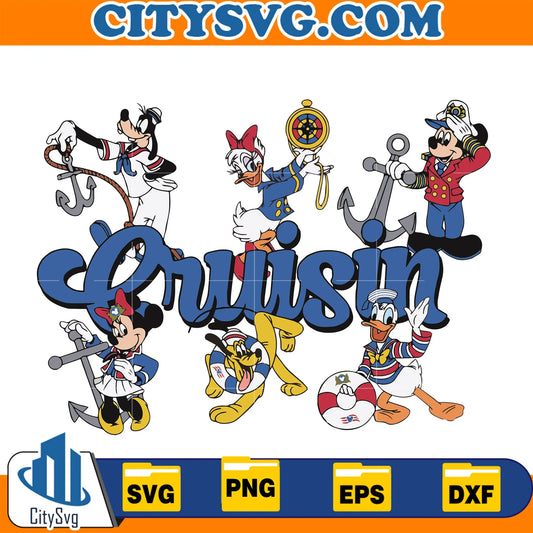 DisneyAndFriendsCruisinSvg