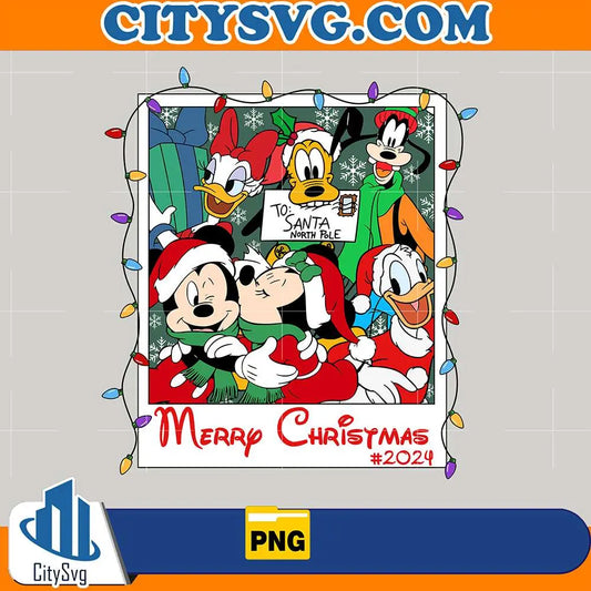 DisneyAndFriendsMerryChristmas2024Png
