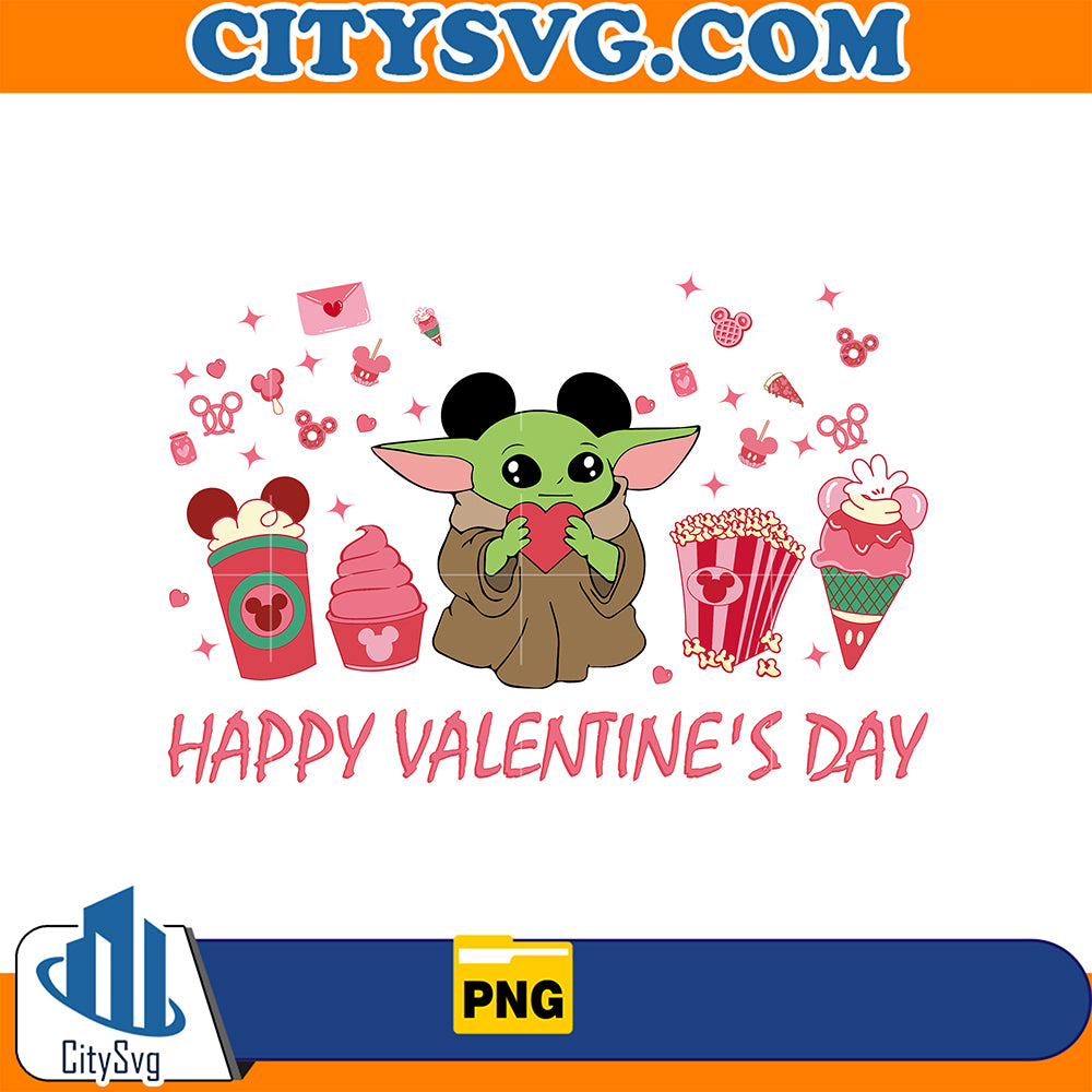 DisneyBabyYodaHappyValentine_sDayPng