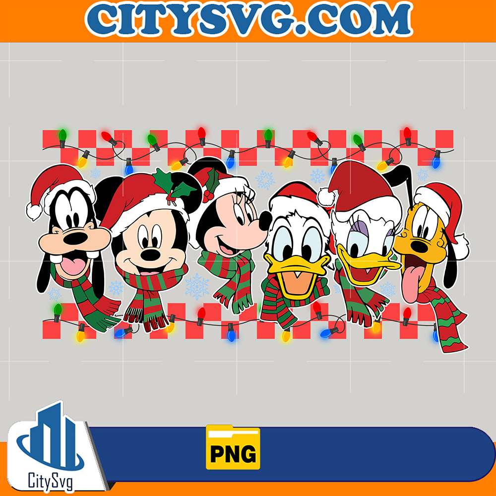 DisneyChristmasSquadCharacterPng