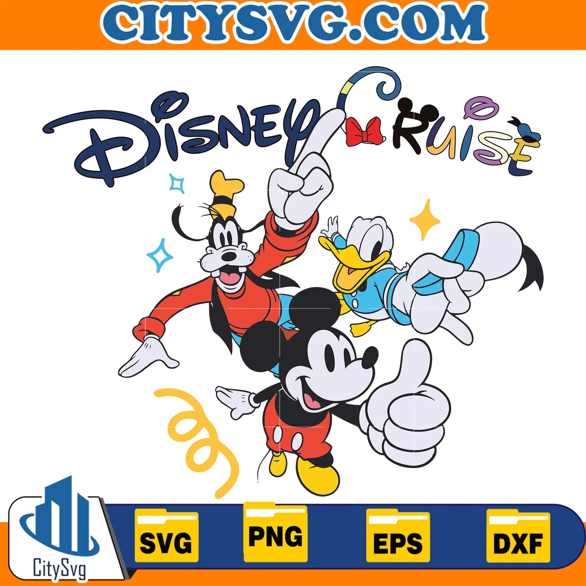 DisneyCruiseGoofyAndFriendsSvg