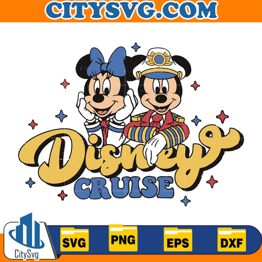 DisneyCruiseMinnieAndMickeySvg