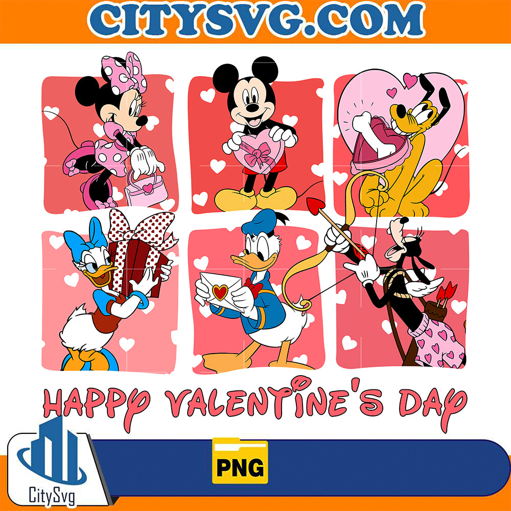 DisneyFriendsCharactersValentinePng