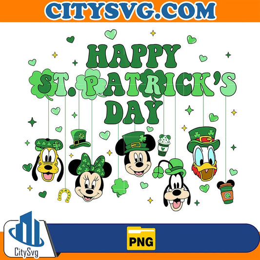 DisneyFriendsHappyStPatrick_sDayPng