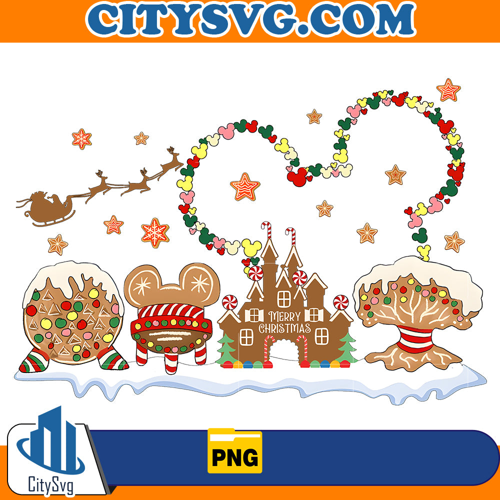 Disney Gingerbread Castle Png