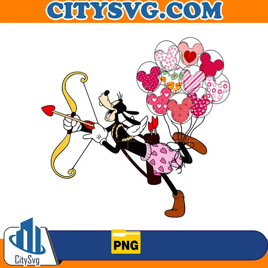 DisneyGoofyLoveValentinePng