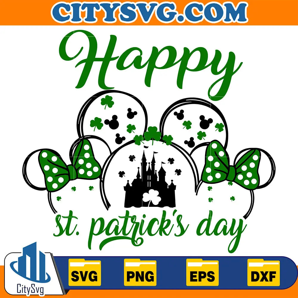 DisneyHappyStPatricksDaySvg3