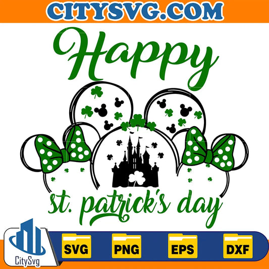 DisneyHappyStPatricksDaySvg3