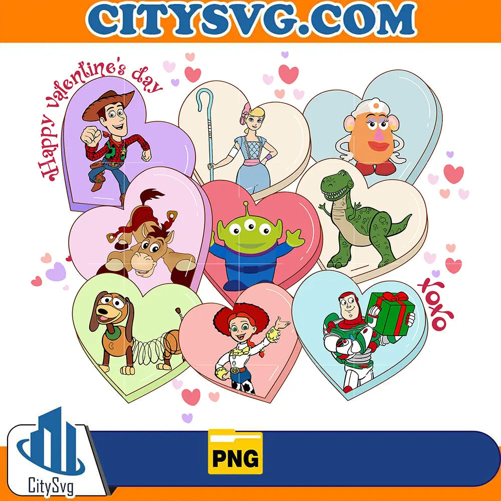 DisneyLoveToyStoryValentinePng