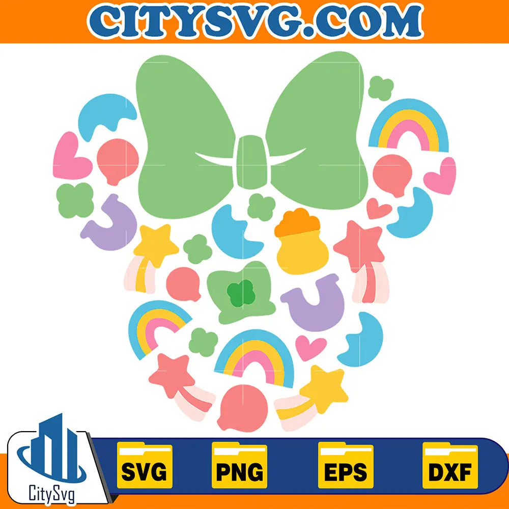 DisneyLuckyCharmStPatricksDaySvg