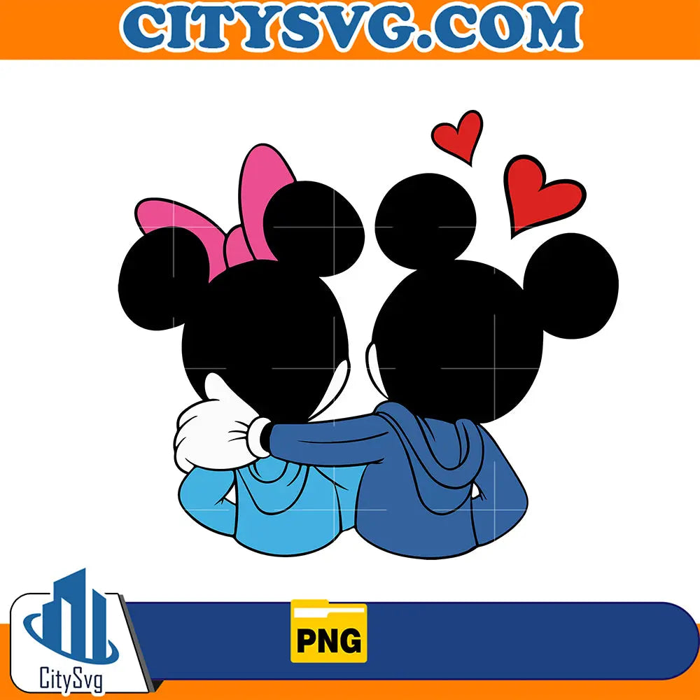 DisneyMickeyAndMinnieValentinePng