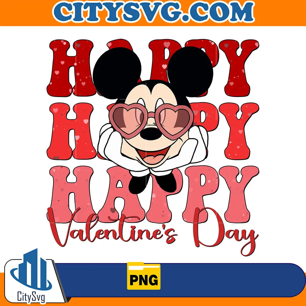 DisneyMickeyMouseHappyValentineDayPng
