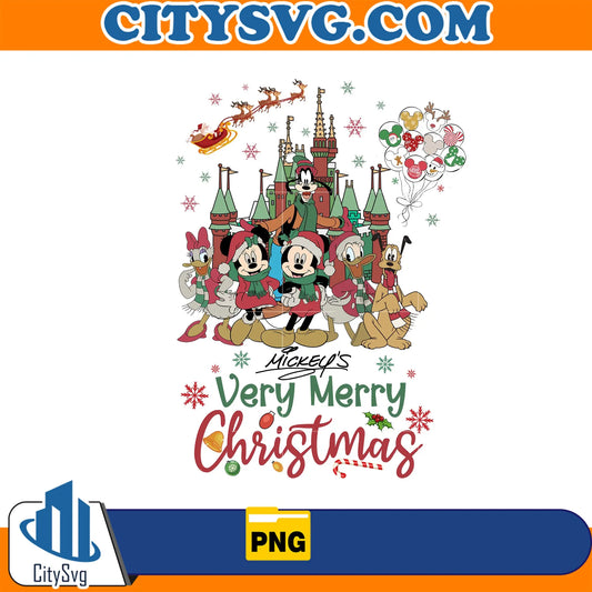 DisneyMickey_sVeryMerryChristmasPng