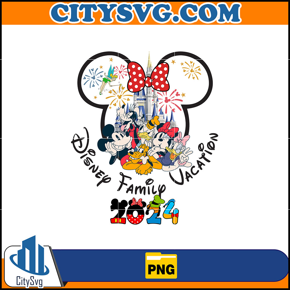 DisneyMinnieFamilyVacation2024Png