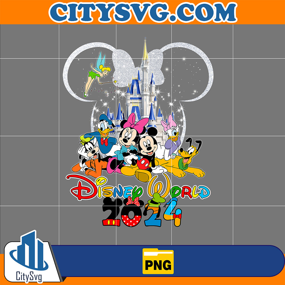 DisneyMinnieFamilyWorld2024Png