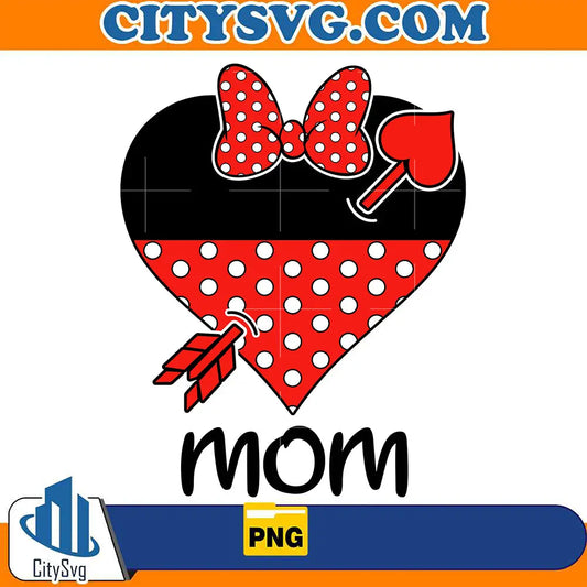 DisneyMinnieMomHeartValentinePng_1