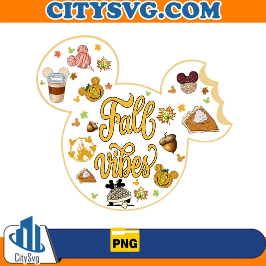 DisneyMouseFallVibesThanksgivingPng