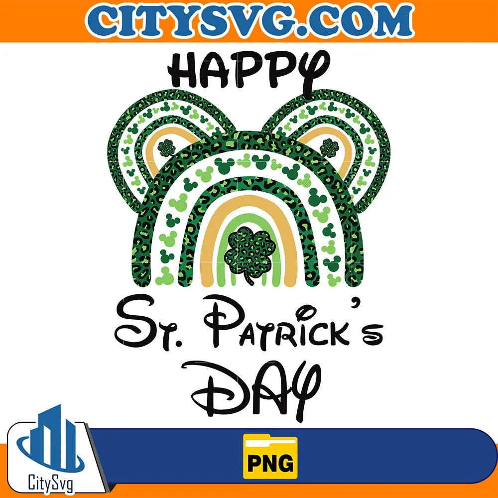 DisneyMouseHappyStPatricksDayPng1