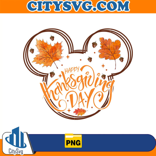 DisneyMouseHappyThanksgivingDayPng