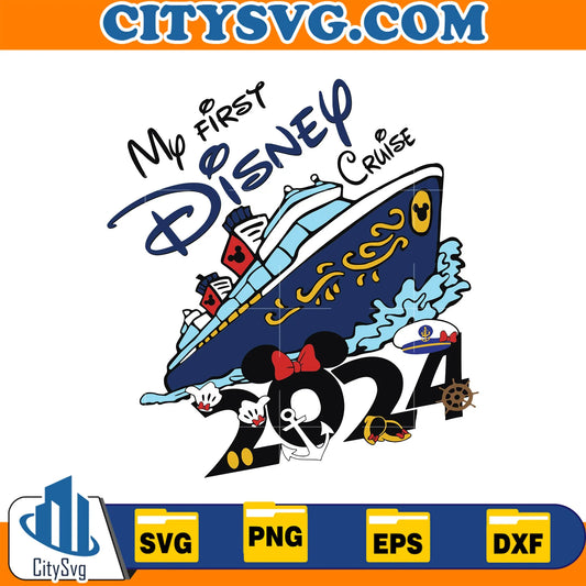 DisneyMyFirstDisneyCruise2024Svg