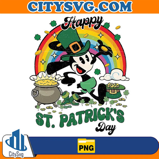 DisneyOswaldLuckyRabbitHappyStPatricksDayPng1