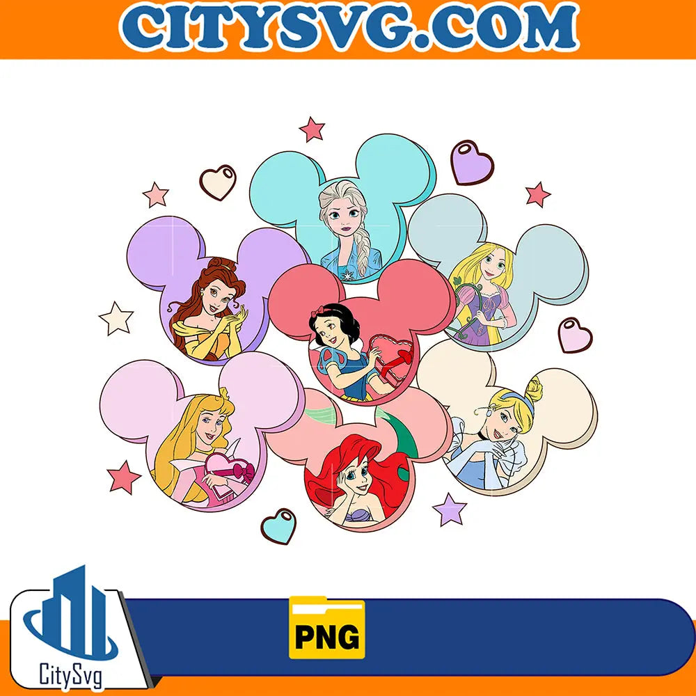 DisneyPrincessLoveValentinePng