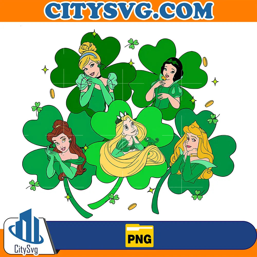DisneyPrincessStPatricksDayPng