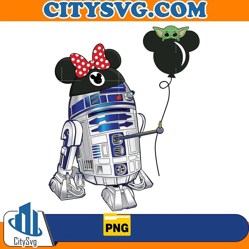 DisneyR2D2StarWarsPng