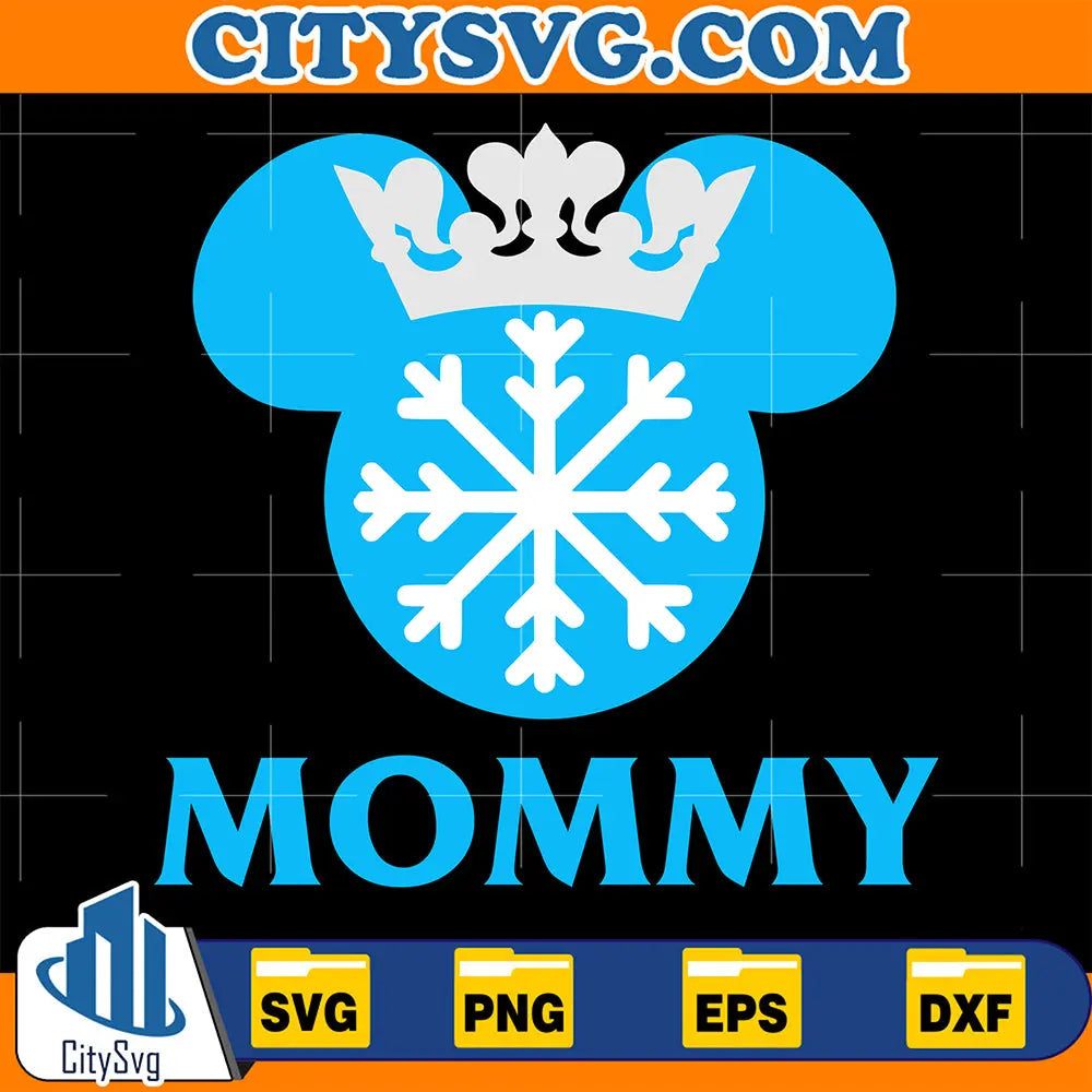 DisneySnowMommySvg