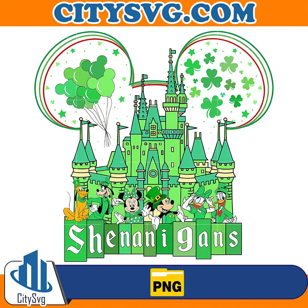 DisneyStPatricksDayShenanigansCastlePng1