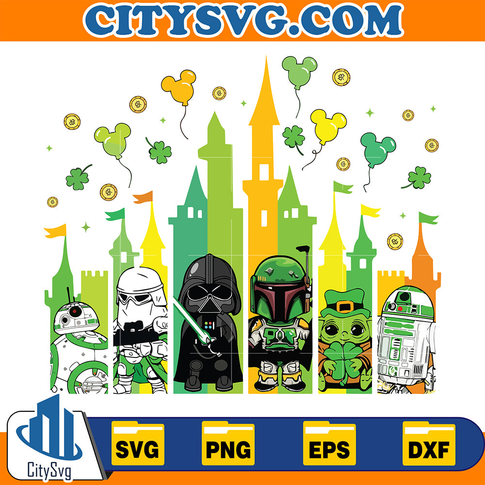 DisneyStarWarsStPatricksDaySvg