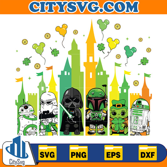 DisneyStarWarsStPatricksDaySvg