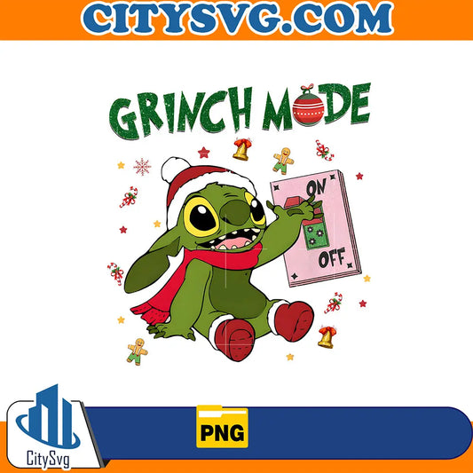 DisneyStitchGrinchModeOnPng