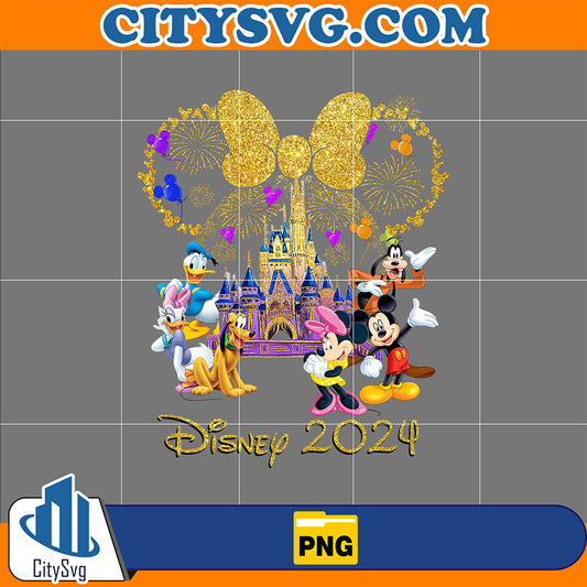 DisneyTrip2024FamilySublimationDesignPng