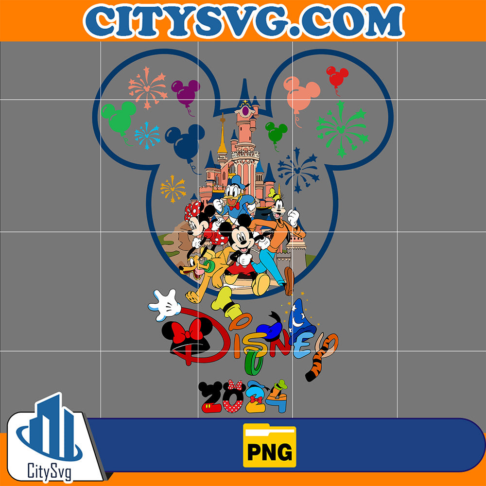 DisneyTrip2024FamilySublimationDesignPng