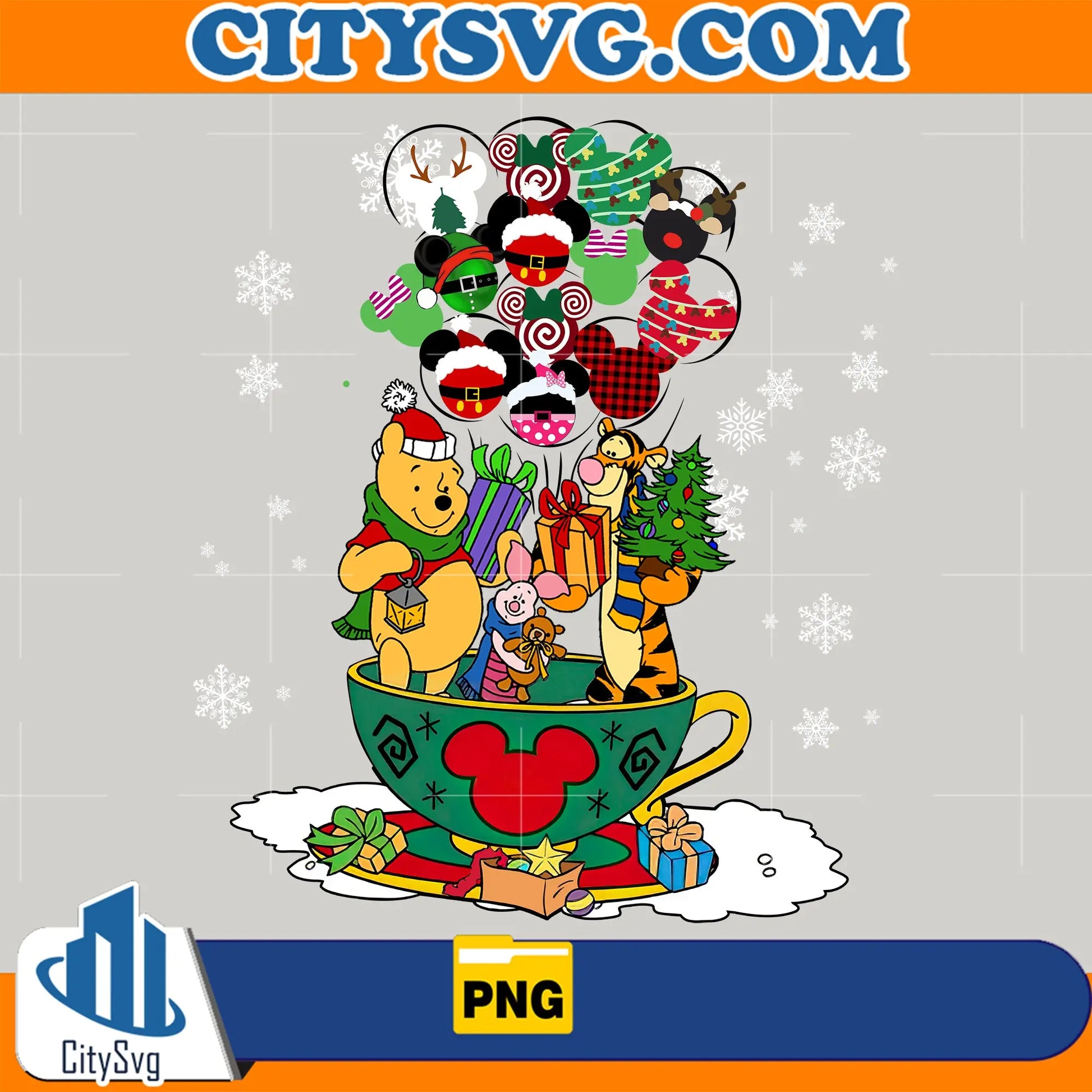 DisneyWinnieThePoohChristmasPng