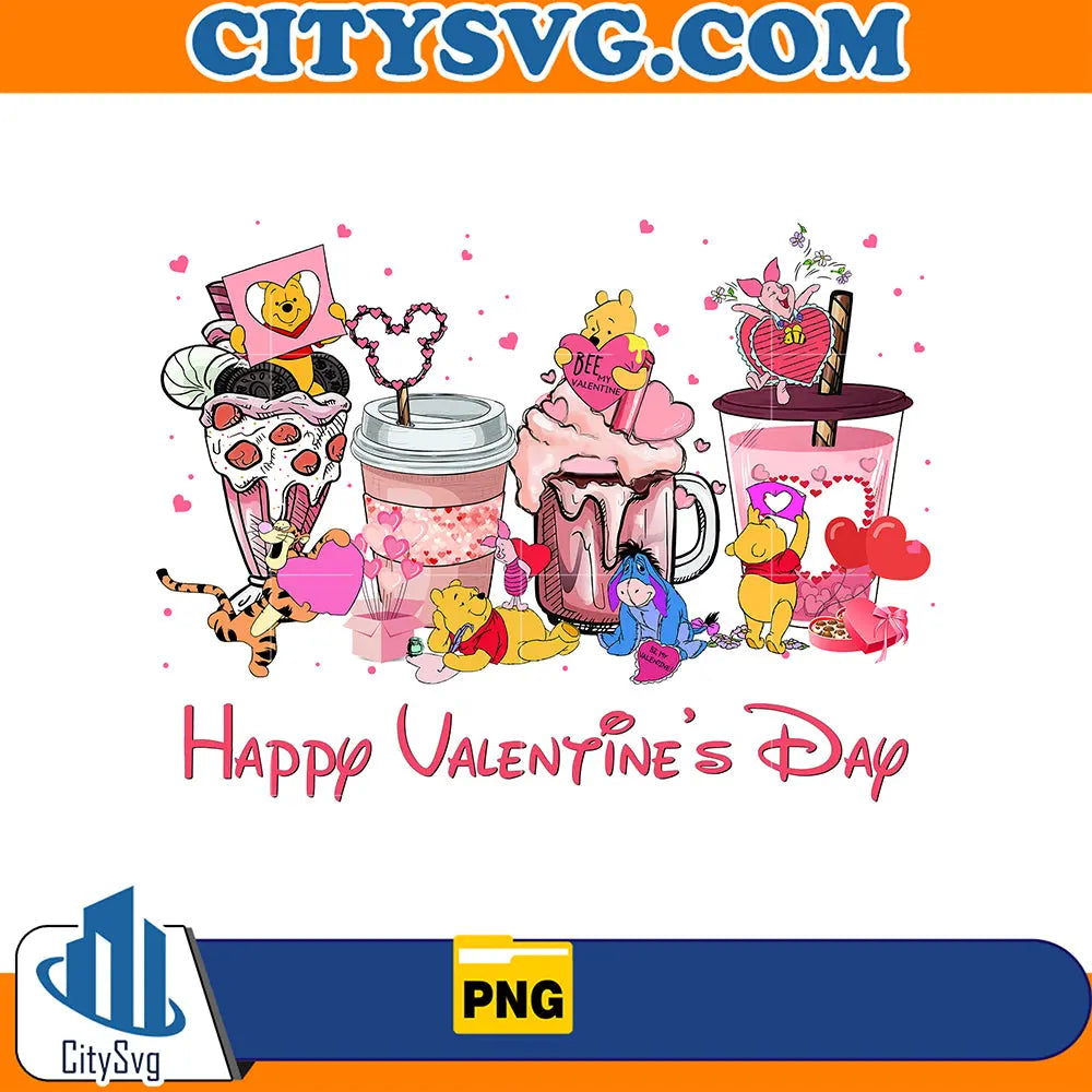 DisneyWinnieThePoohHappyValentine_sDayPng