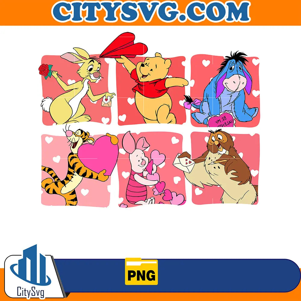 DisneyWinnieThePoohValentinePng